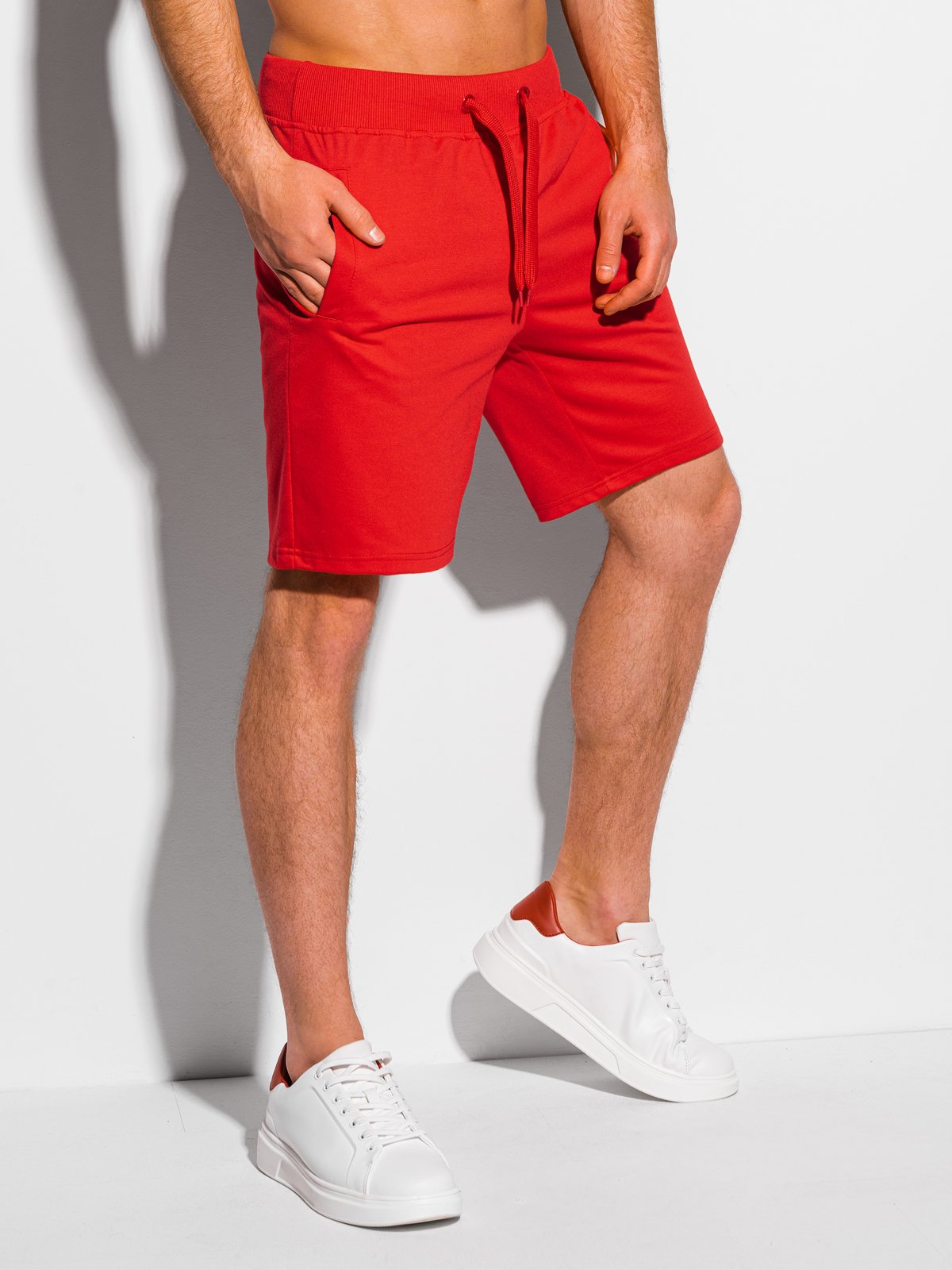 Men's sweatshorts W319 - red - Munder 
