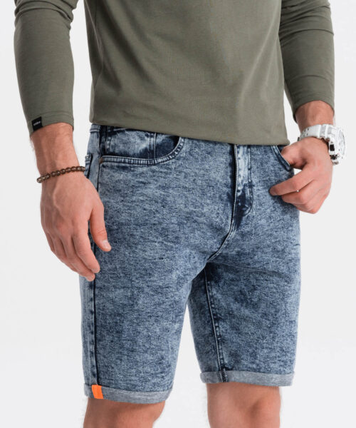 Lühikesed püksid meestele ombre sinine