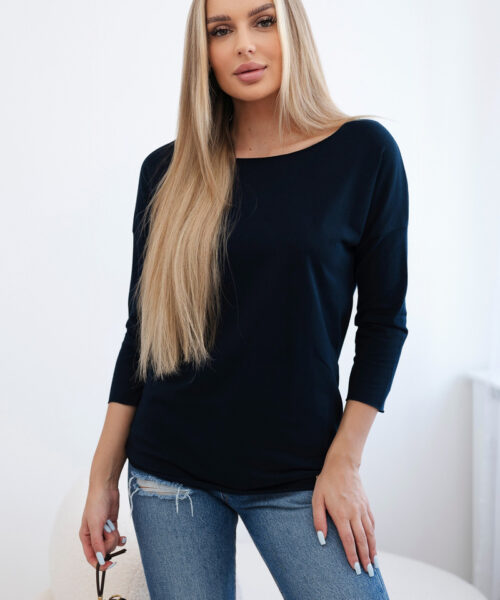 pluus naistele mereväe sinine