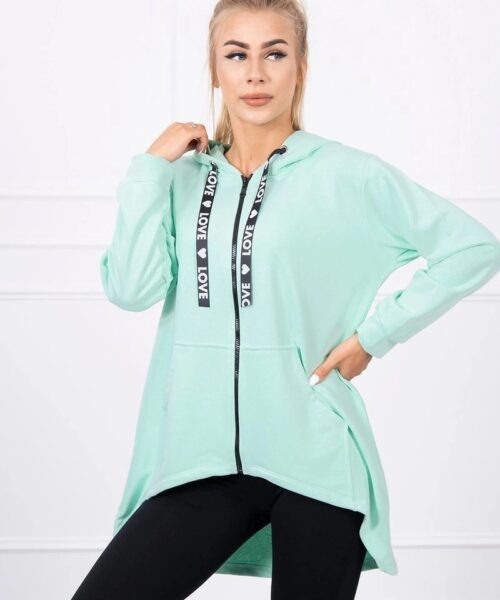 kampsun naistele piparmünt-kesi