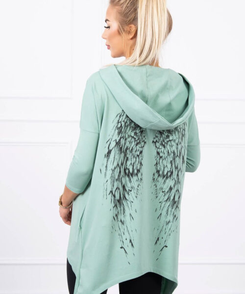 pluus naistele roheline / tume