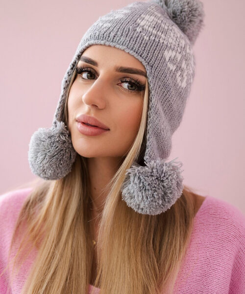 müts naistele hele / hall