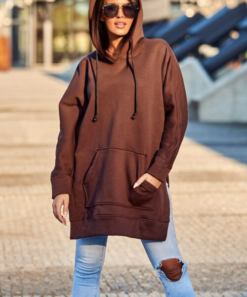 pluus naistele pruun