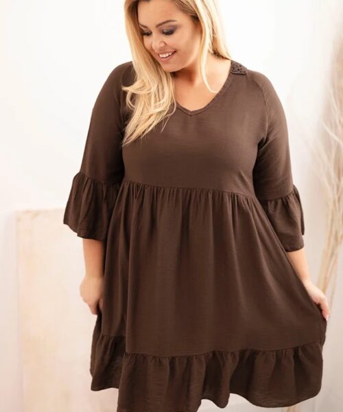 naiste kleit - pruun