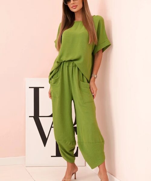 naiste komplekt - oliiv