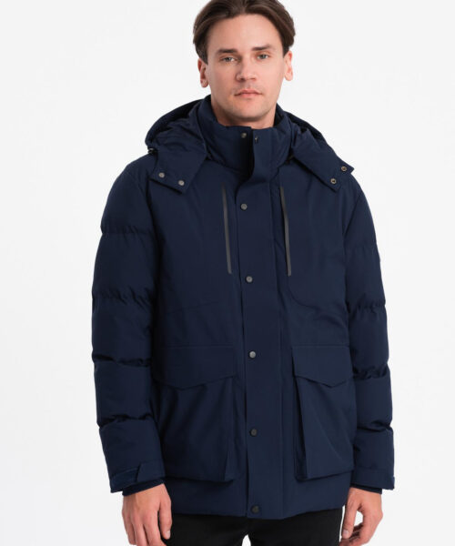 meeste jakk - XXL, navy blue