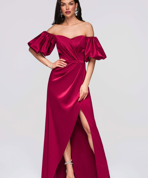 naiste kleit- Burgundia