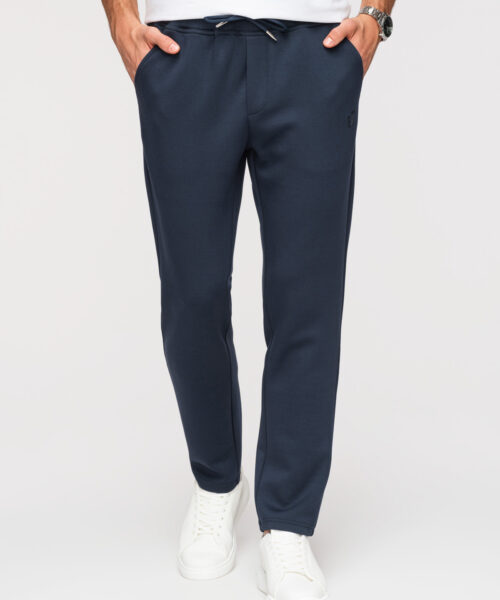 Meeste sirge säärega sileda koega dressipüksid