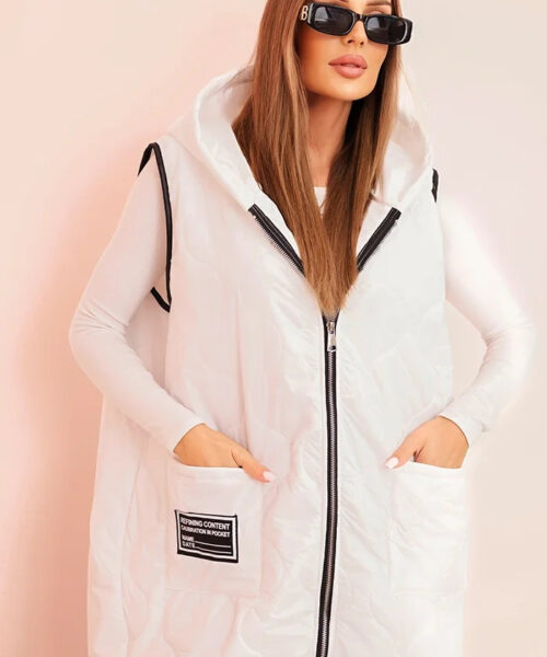 naiste vest - valge