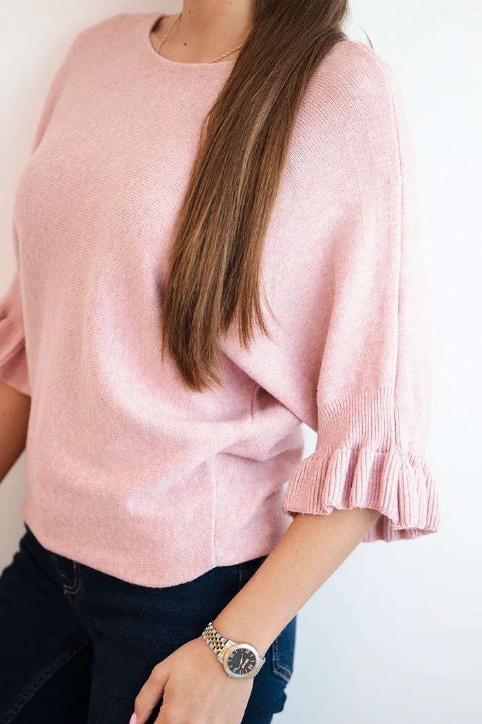 Naiste kampsun – tume powder pink - Image 4