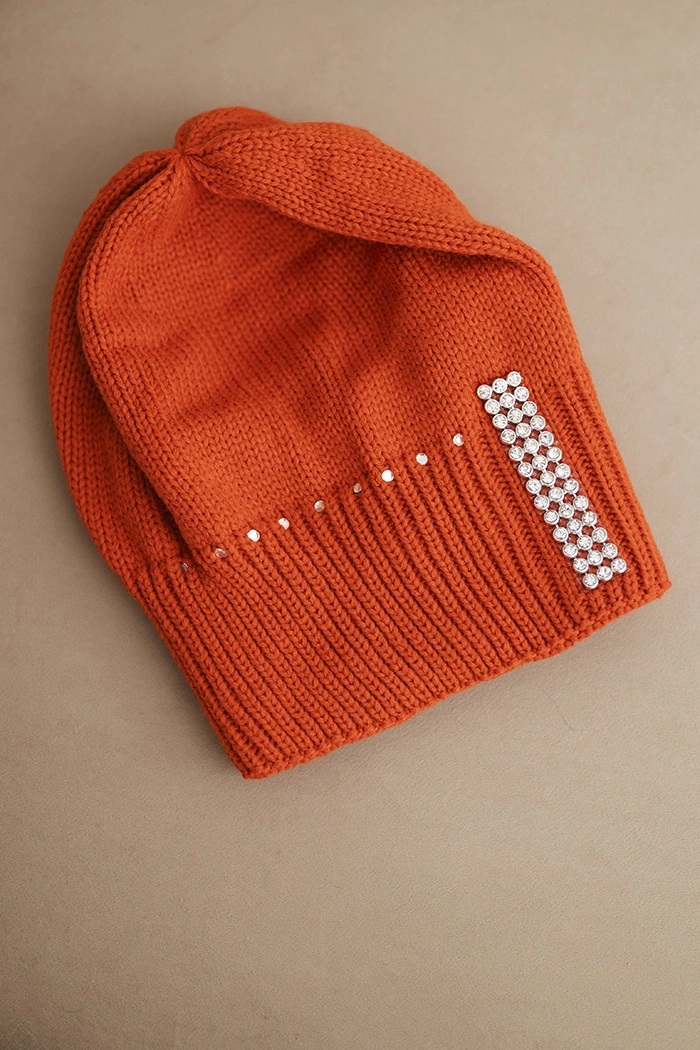 Naiste talvemüts – oranž - Image 3