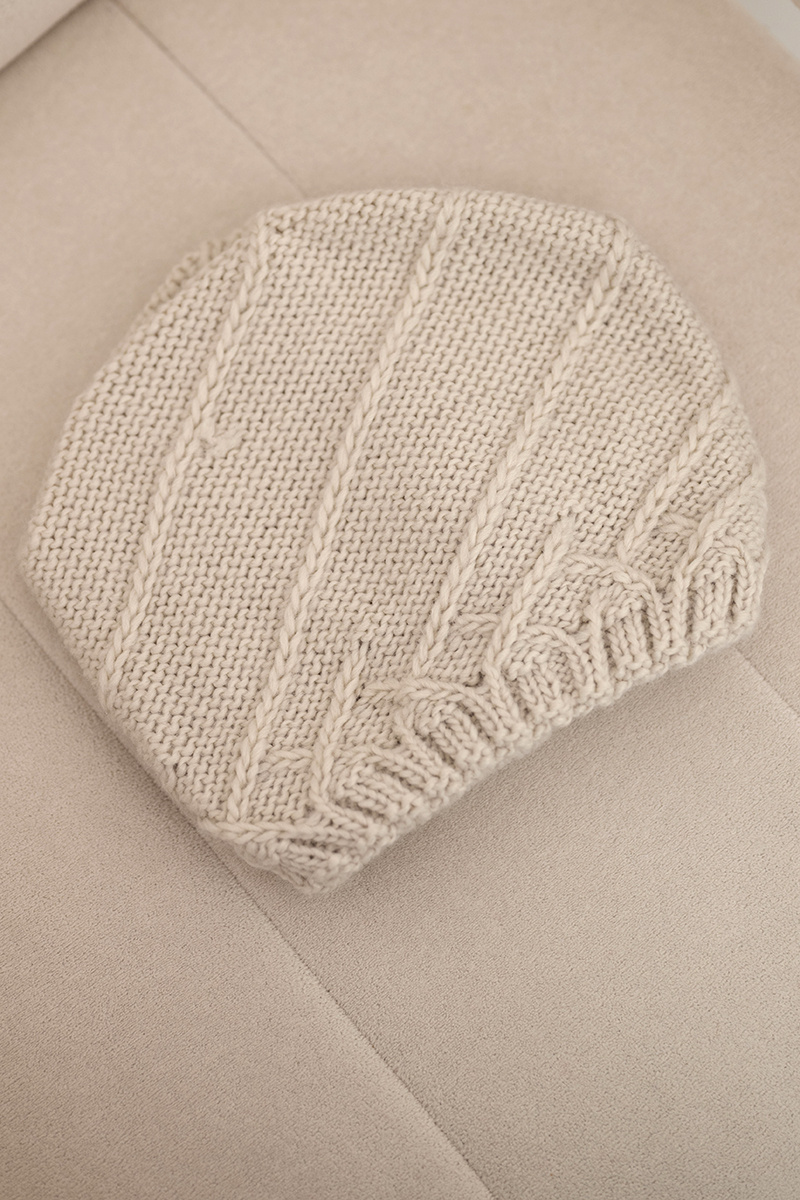 Naiste talvemüts – beež - Image 6