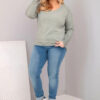 Naiste pluus – khaki - Thumbnail Image 2
