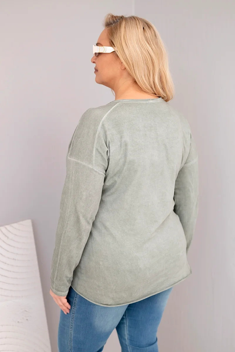 Naiste pluus – khaki - Image 3