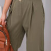 Naiste püksid – khaki - Thumbnail Image 3