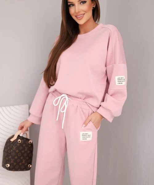 Naiste komplekt – tume powder pink