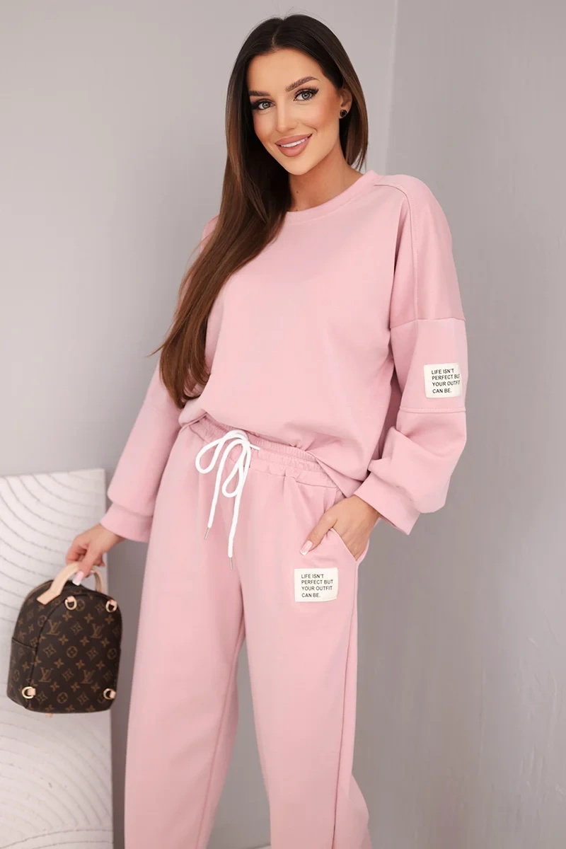 Naiste komplekt – tume powder pink - Image 1