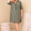 Naiste kleit – khaki - Thumbnail Image 2
