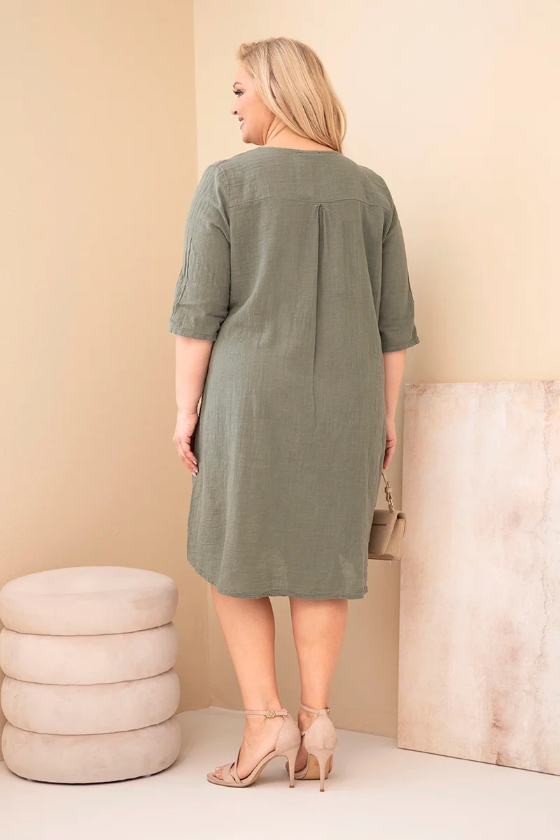 Naiste kleit – khaki - Image 3