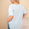 Naiste pluus – sinine - Thumbnail Image 3