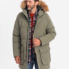 Meeste kapuutsiga talvejope Ombre Clothing - Thumbnail Image 21