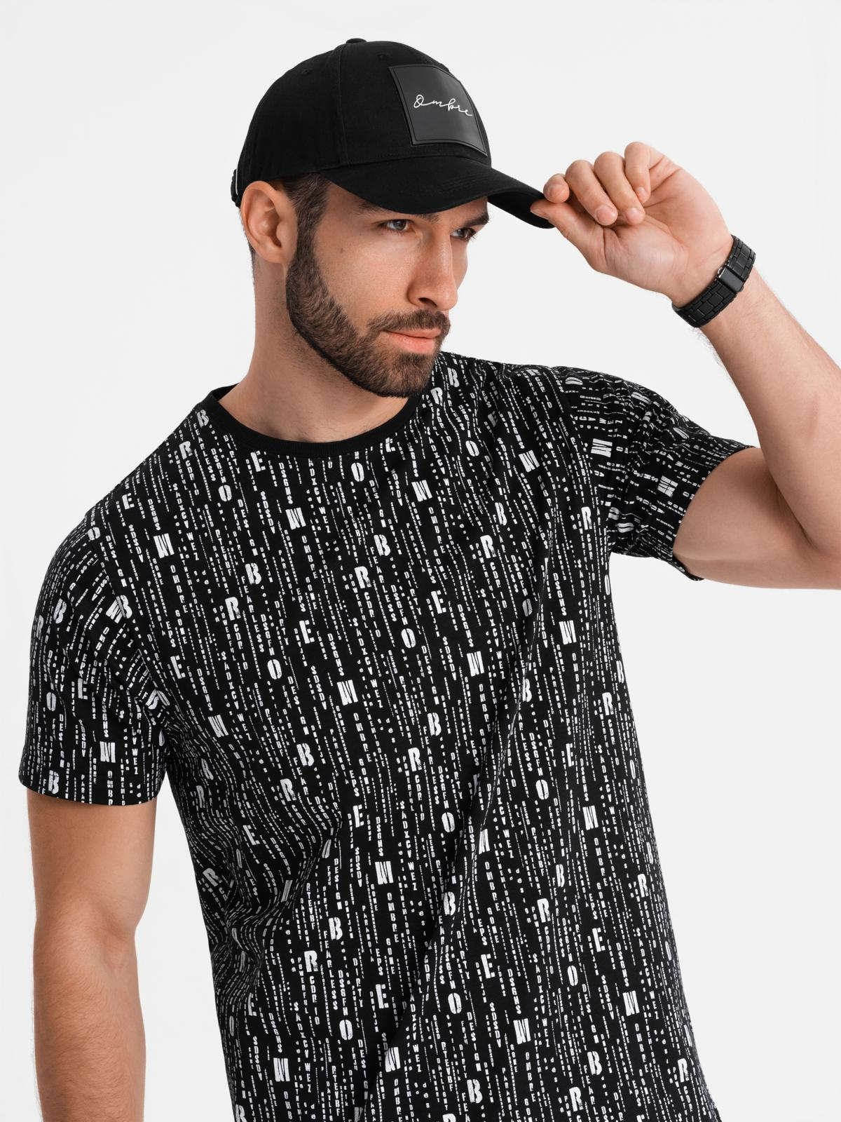 Meeste T-särk Ombre Clothing mustriga - Image 9