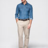 Ombre Clothing meeste teksasärk rinnataskutega - Thumbnail Image 13