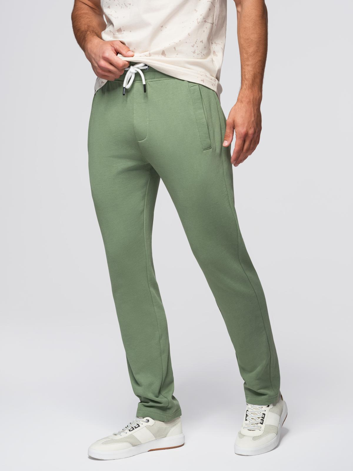 Ombre Clothing meeste puuvillased sirge lõikega dressipüksid - Image 22
