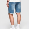 Meeste teksapüksid Ombre Clothing rebitud detailidega - Thumbnail Image 16