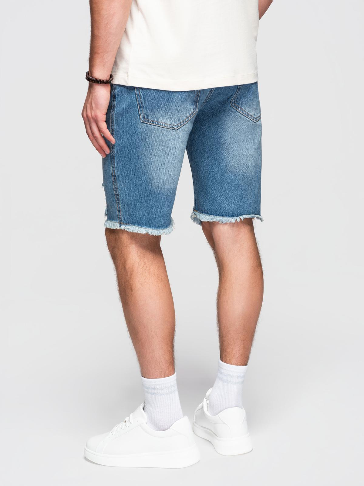 Meeste teksapüksid Ombre Clothing rebitud detailidega - Image 16
