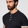 Meeste püstkrae ja nööpidega polosärk Ombre Clothing - Thumbnail Image 112