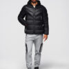 Meeste kapuutsiga tepitud pikem jope Ombre Clothing - Thumbnail Image 27