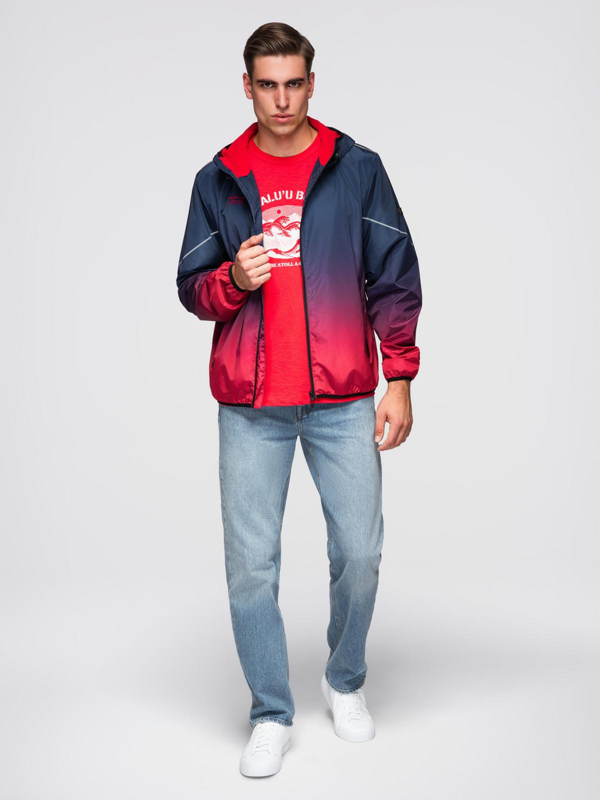 Meeste kapuutsiga üleminekujope Ombre Clothing - Image 10