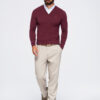 Meeste V-kaelusega kampsun Ombre Clothing - Thumbnail Image 64