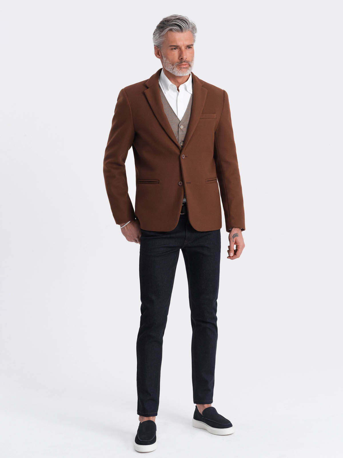 Ombre Clothing meeste pintsak nööpkinnitusega - Image 2