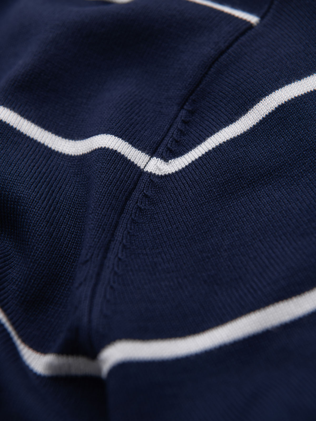 Meeste kootud triibuline polosärk Ombre Clothing - Image 7
