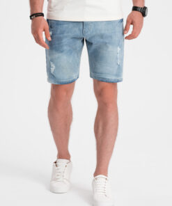 Meeste lühikesed teksapüksid Ombre Clothing