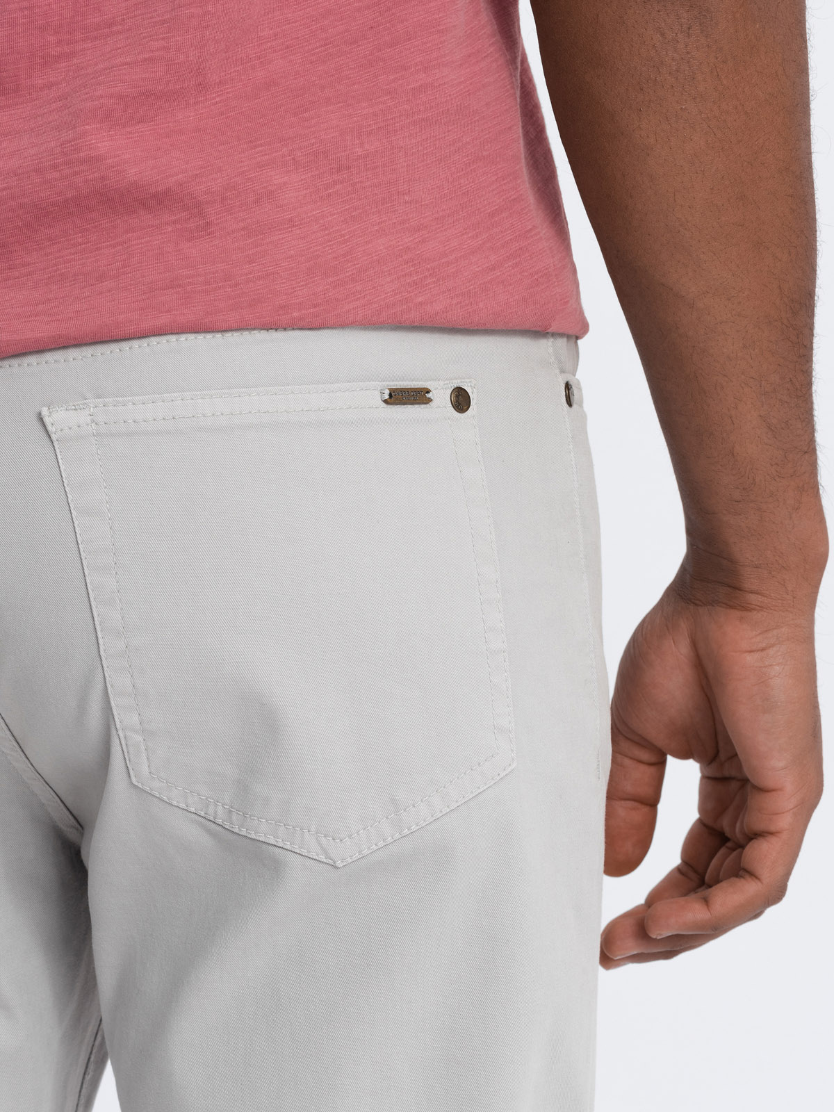 Meeste puuvillased chino-püksid Ombre Clothing - Image 7