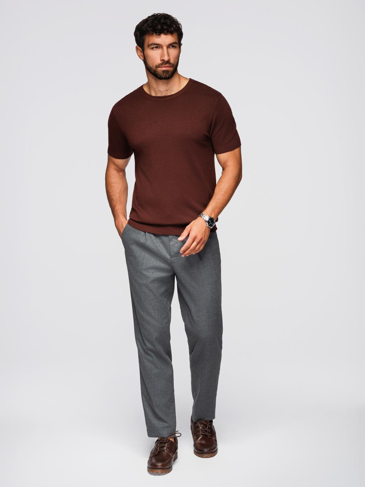 Meeste kootud T-särk Ombre Clothing - Image 22