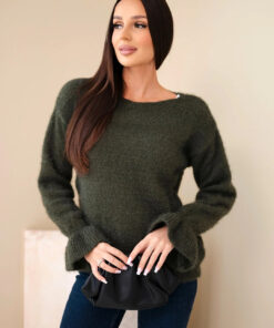 Naiste kampsun volangvarrukatega