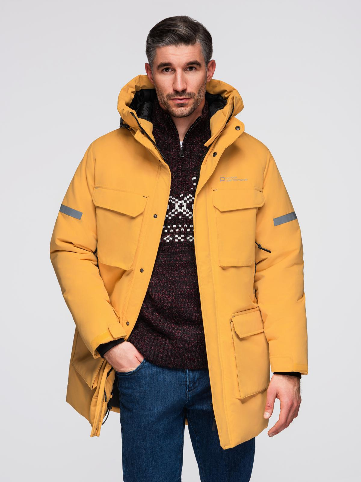 Ombre Clothing meeste kapuutsiga talvejope - Image 50