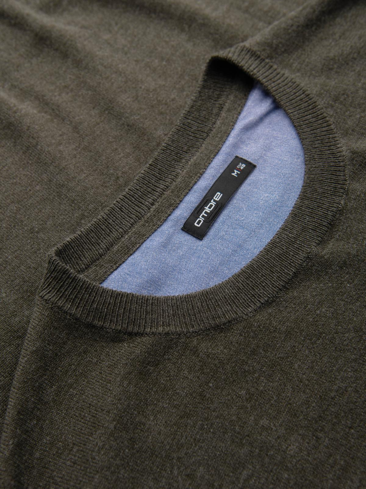Ombre Clothing klassikaline ümara kaelusega meeste kampsun - Image 132