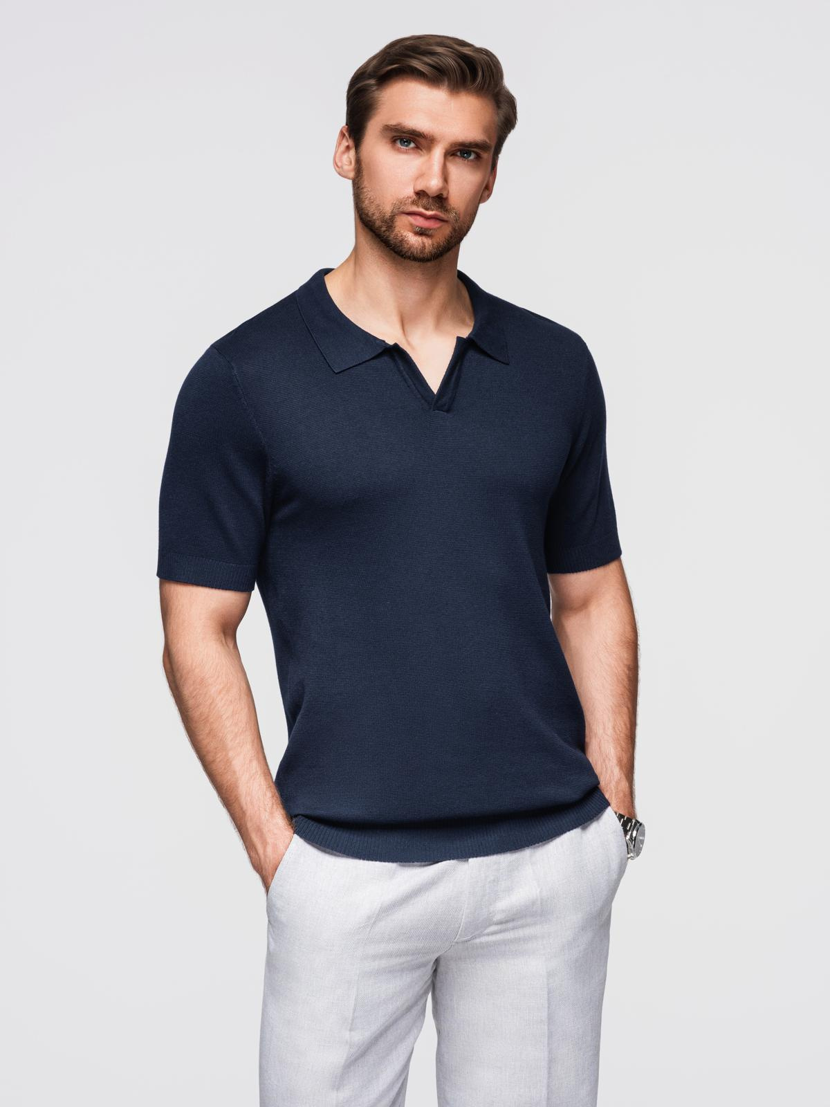 Meeste kootud polosärk Ombre Clothing - Image 2