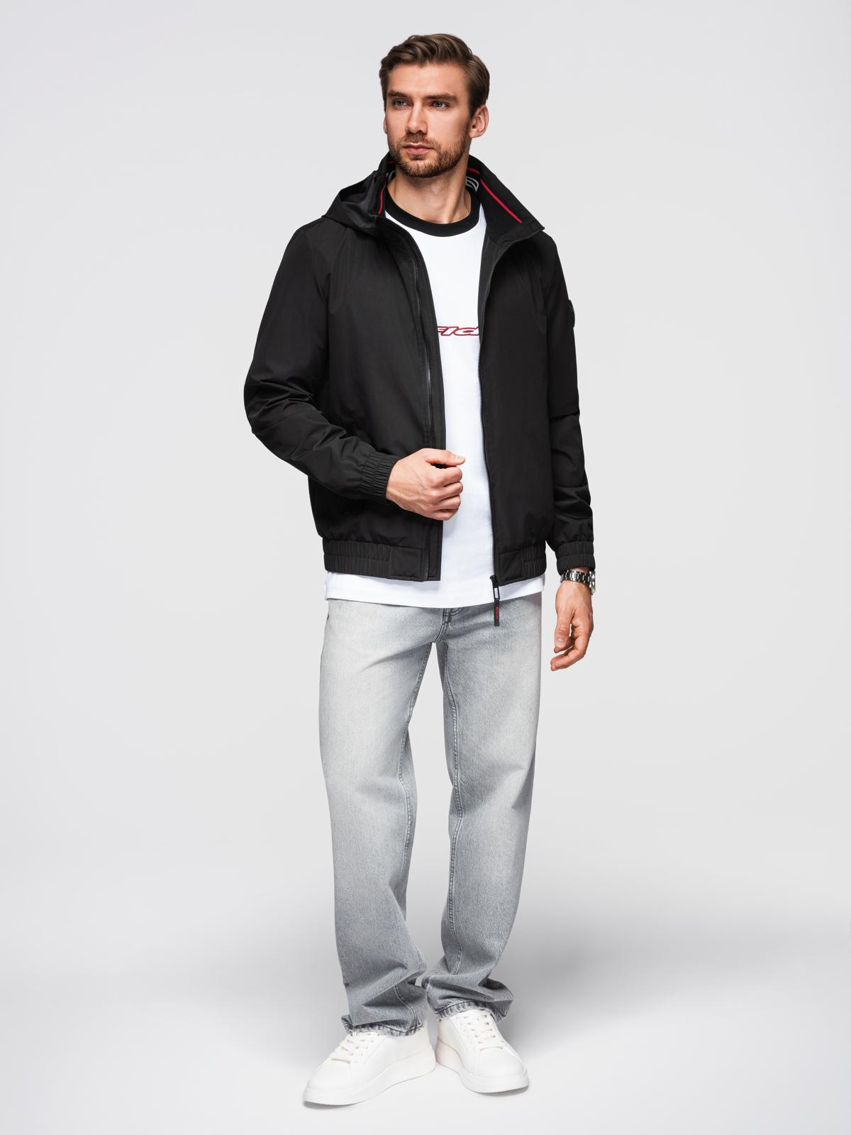 Meeste kapuutsiga jope Ombre Clothing - Image 4