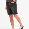 Ombre Clothing meeste teksalühikesed püksid nööriga vöökohaga - Thumbnail Image 31
