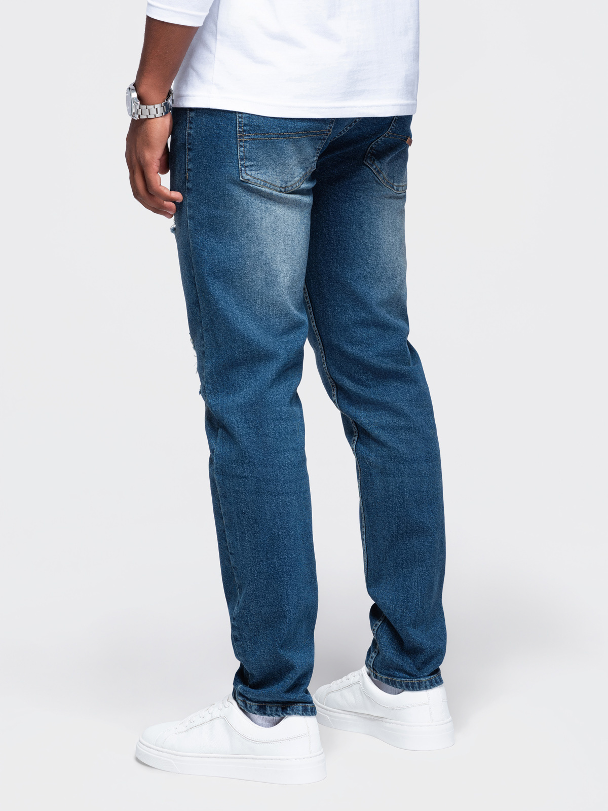 Ombre Clothing meeste teksapüksid kulutatud detailidega - Image 14