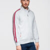 Ombre Clothing meeste lukuga pusa püstkrae ja triipudega - Thumbnail Image 4