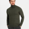 Ombre Clothing meeste puuvillane rullkaelusega kampsun - Thumbnail Image 15