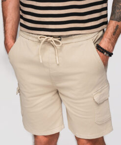Meeste cargo-lühikesed püksid Ombre Clothing