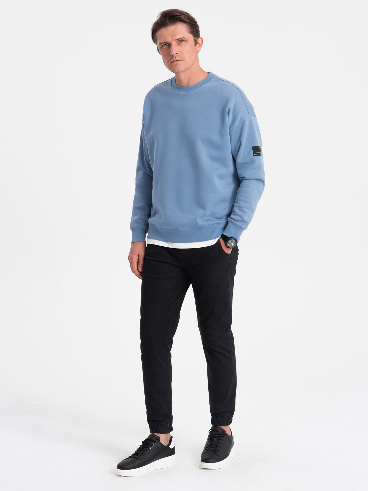 püksid joggers p885 - must - Image 4